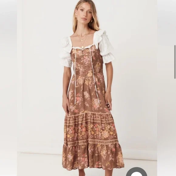 Spell Meadowland Linen Maxi Dress - Picture 16 of 16